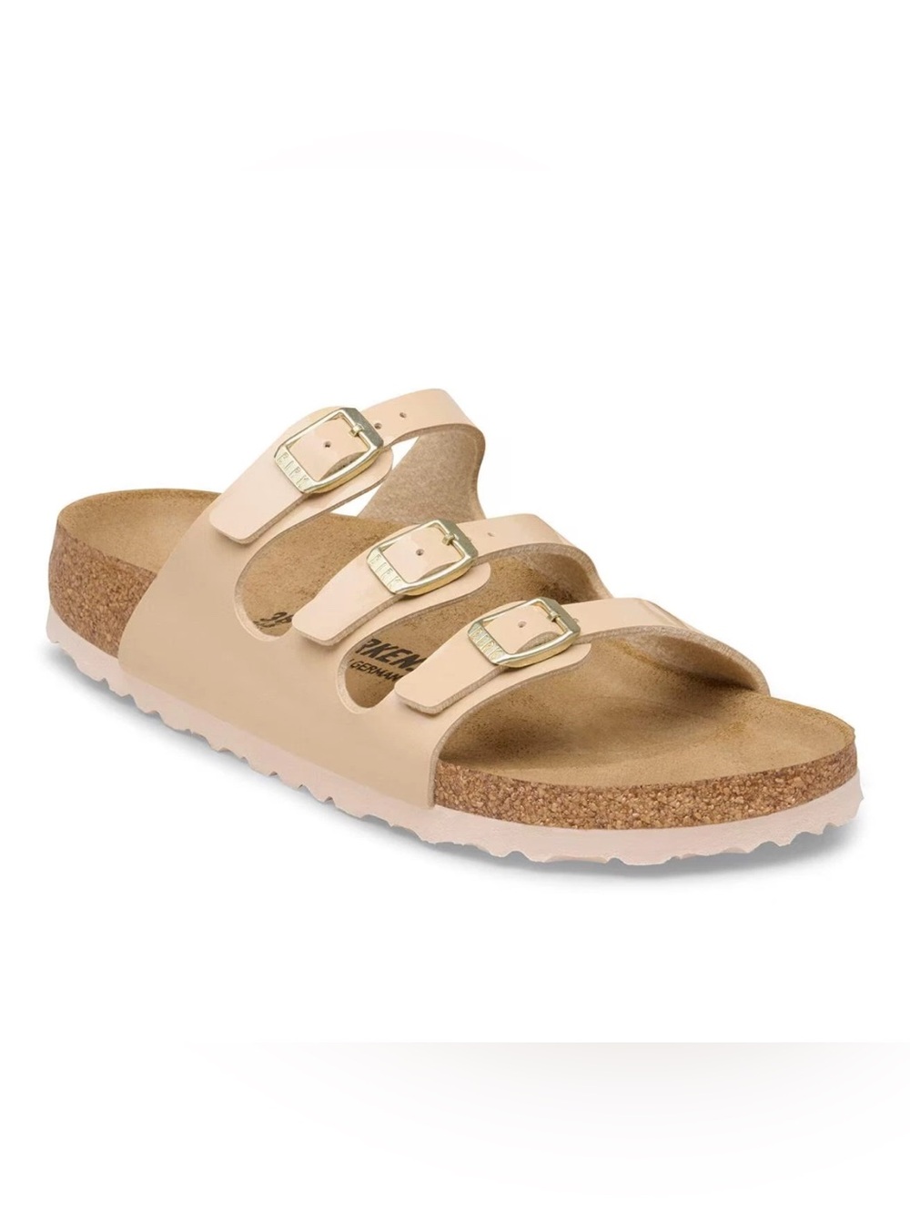 EU 38 Birkenstock Florida  Sandals L7/M5 Patent Sand